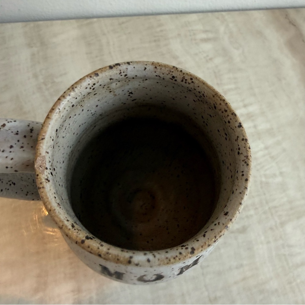 Speckled Ceramic MOM Mug - Handmade Stoneware - Picture 3 of 10
